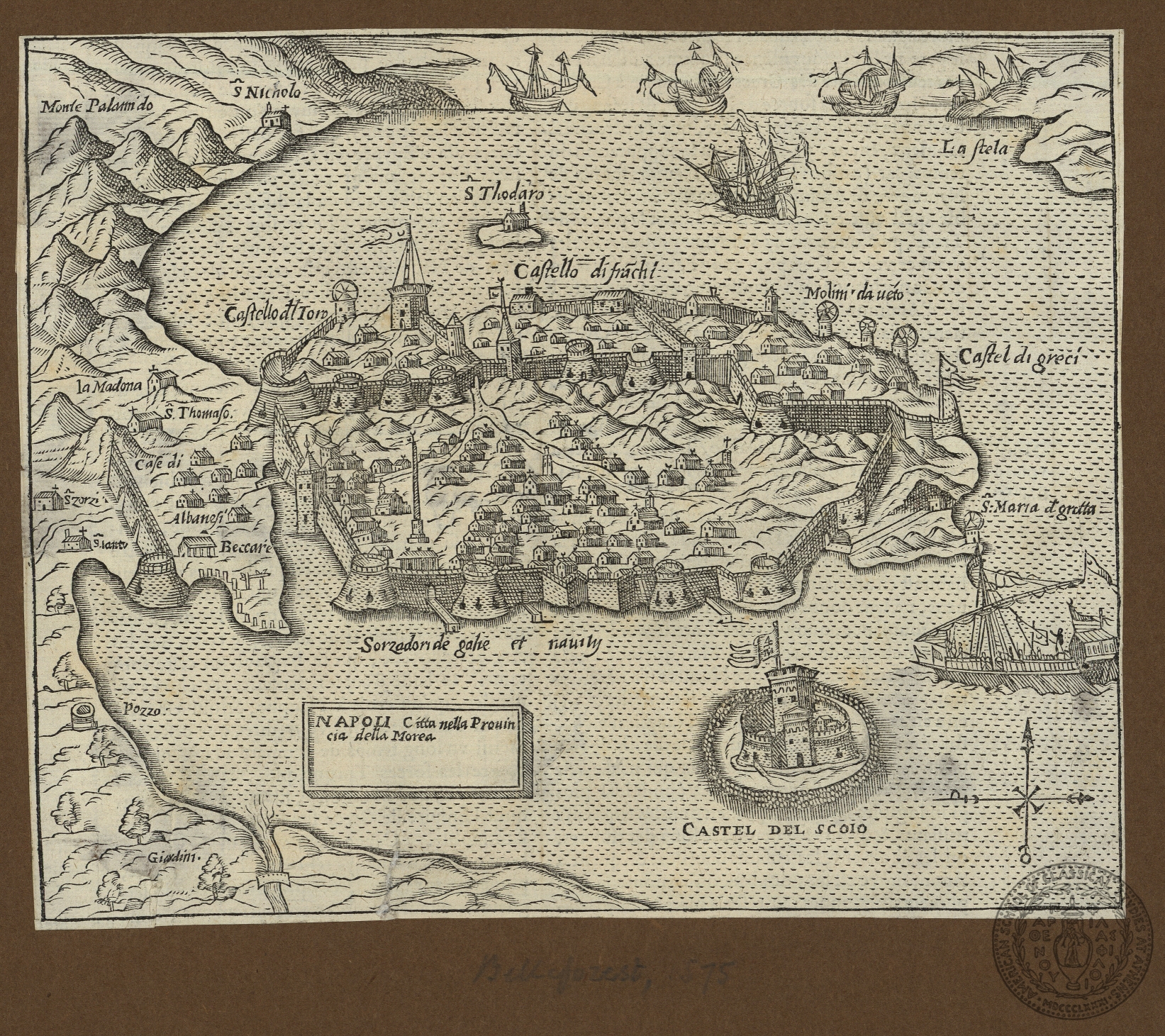 Napoli Citta nella Provincia della Morea